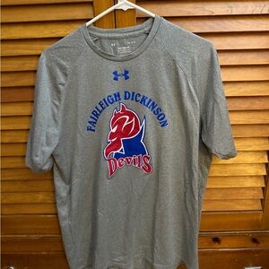 Under Armour Gray Fairleigh Dickinson Devils Tee